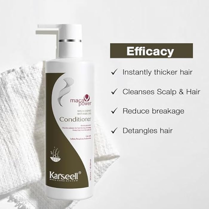 Karseell Maca Essence Anti-Hair Loss Shampoo 500Ml - Image 5